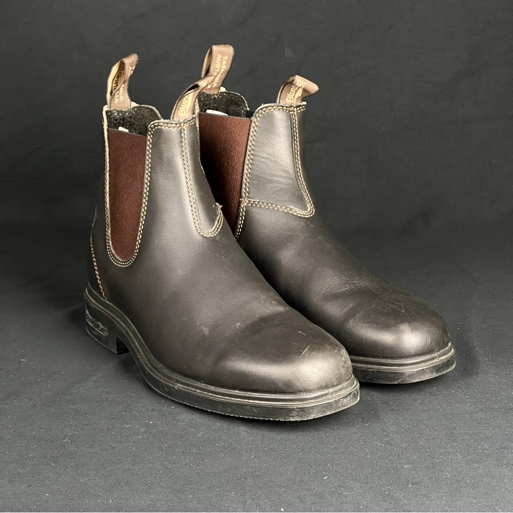 Blundstone #062 Men's Dress Chelsea Boots - Stout Brown  US- 9.5